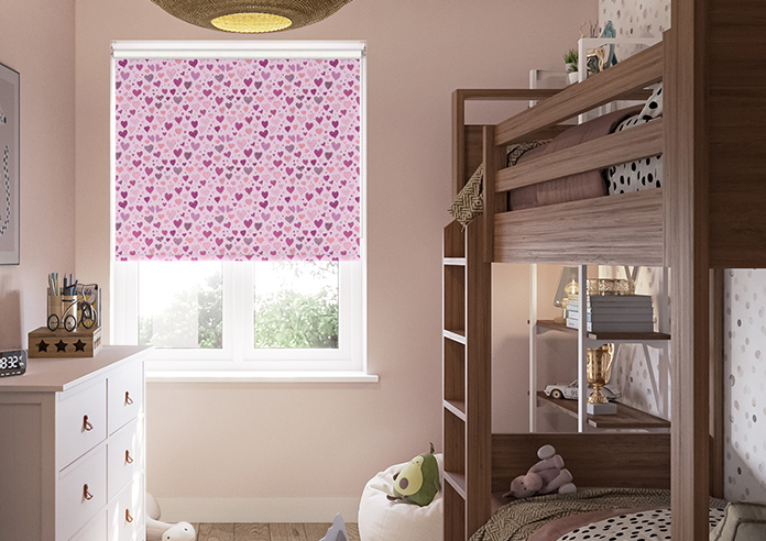 Sweetheart, Pink - Roller Blind - Image 3